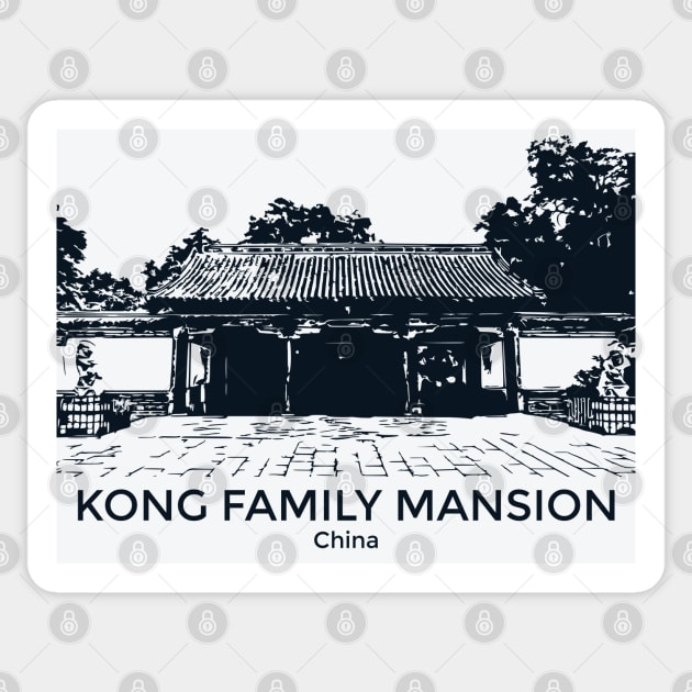 Kong Family Mansion - China Sticker by Lakeric